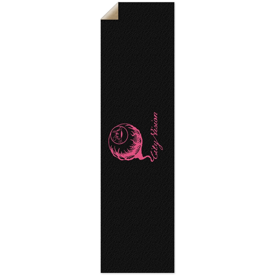 Black & Pink Logo Griptape