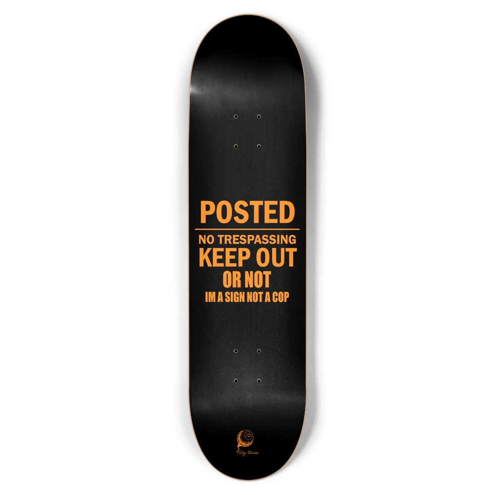 Keep Out 8.50
