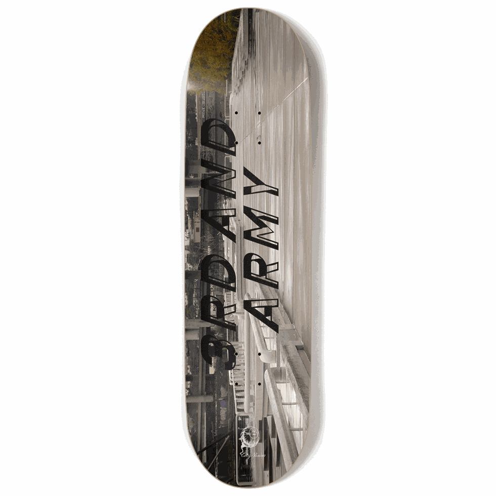 3rd & Army (San Francisco) 9.00 City Vision Skateboards