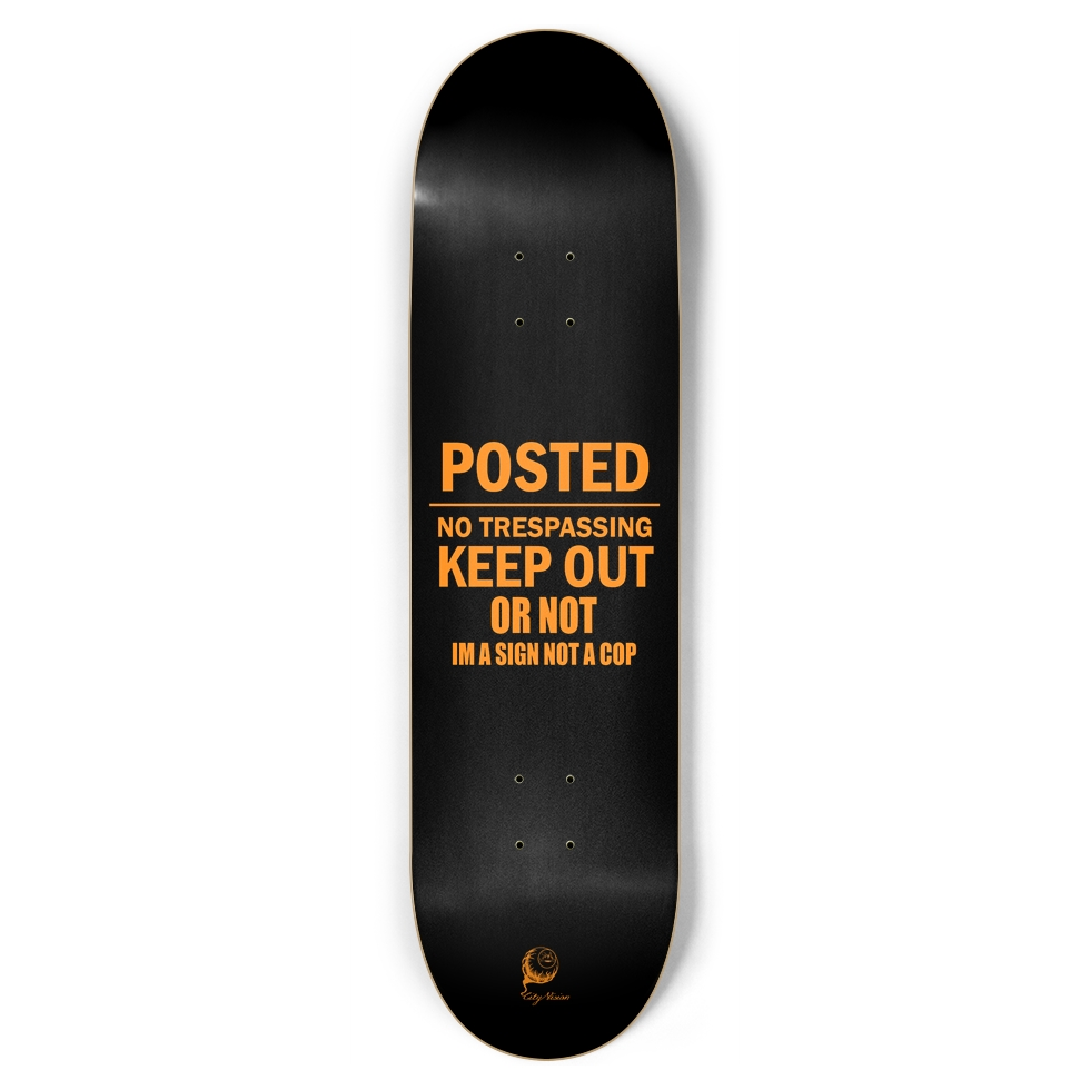 Keep Out 8.75