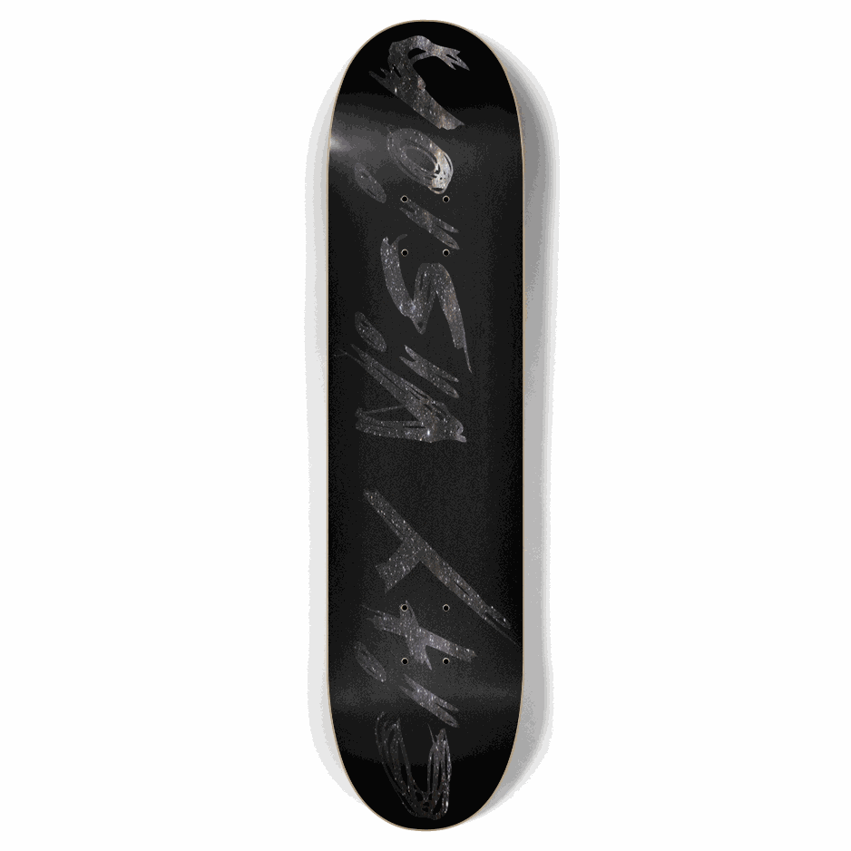 Black and Stars Name 7.87 City Vision Skateboards