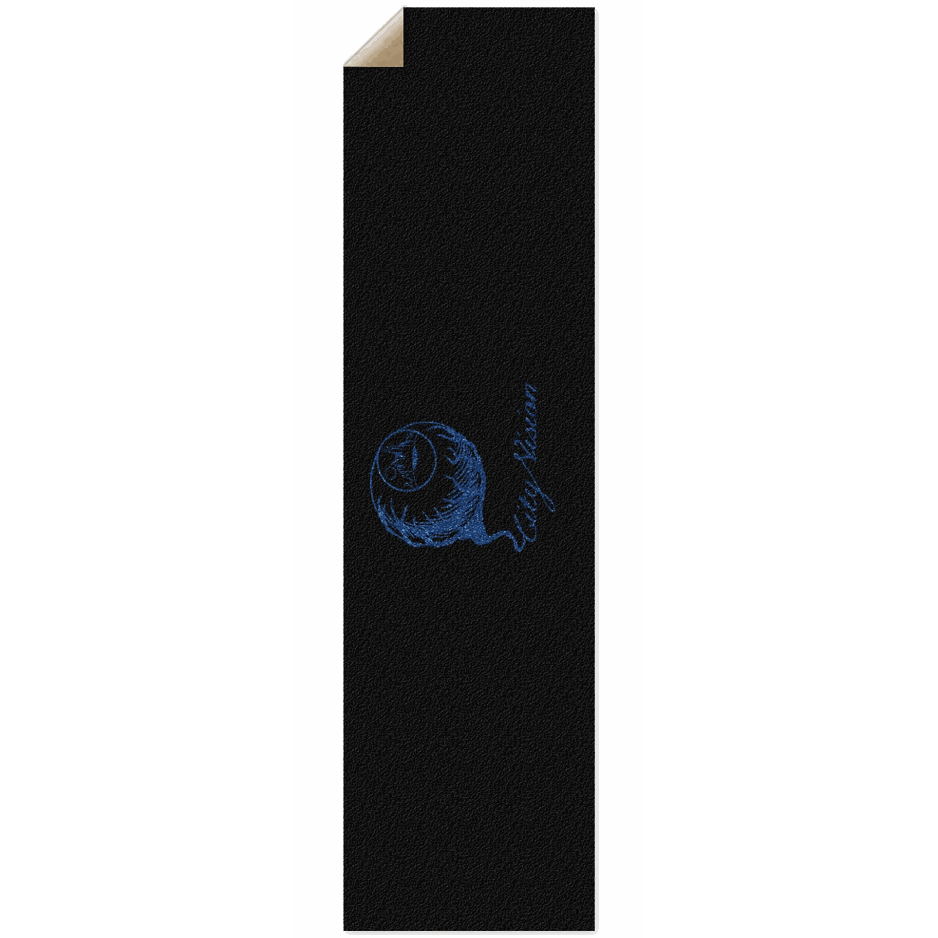 Black & Blue Glitter Logo Griptape City Vision Skateboards