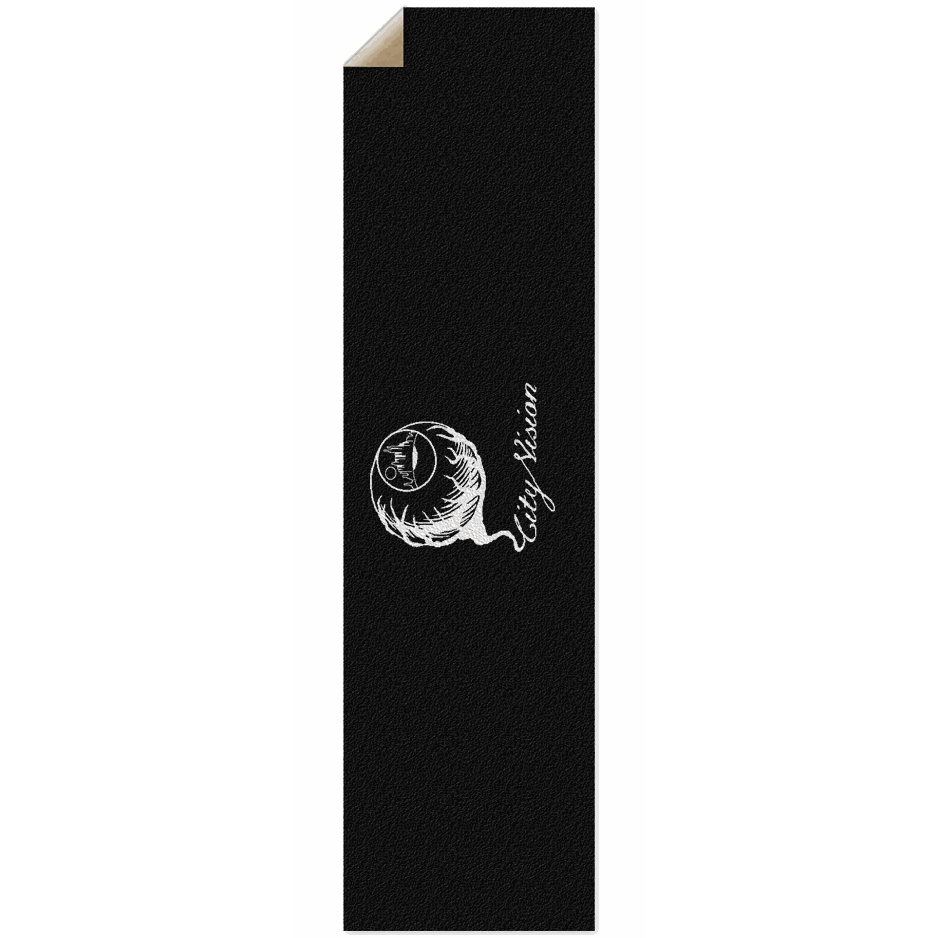 Black & White Logo Griptape City Vision Skateboards