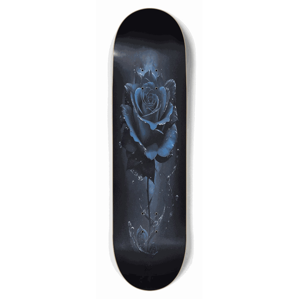 Blue Rose 8.75 City Vision Skateboards
