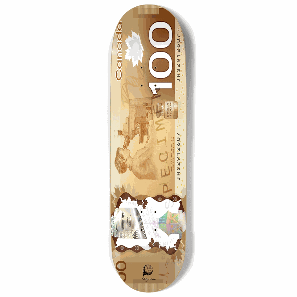 CAD 9.00 City Vision Skateboards City Vision Skateboards 9.00