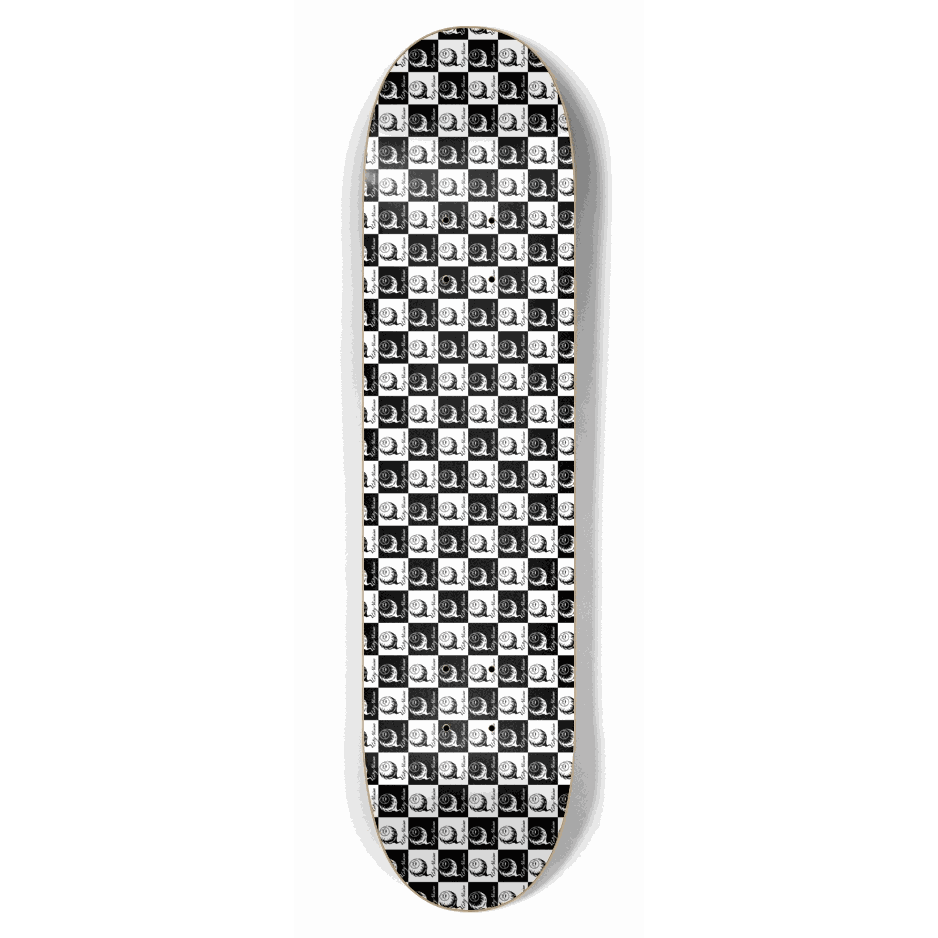 Checkered Logo 7.62 City Vision Skateboards