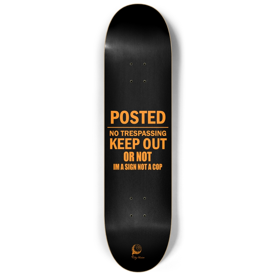 Keep Out 8.25