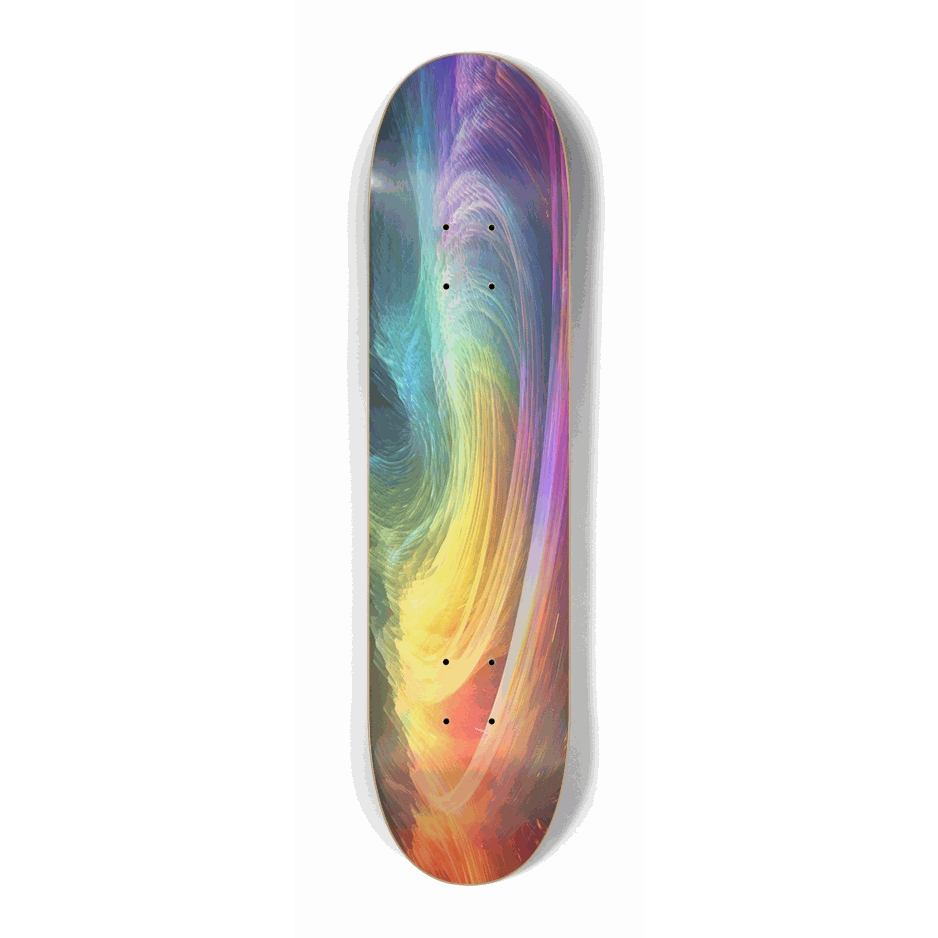 Fractal Holographic Mini 7.25 City Vision Skateboards