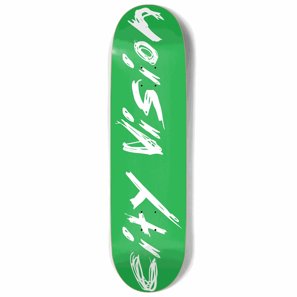 Green and White Name 9.00 City Vision Skateboards City Vision Skateboards 9.00