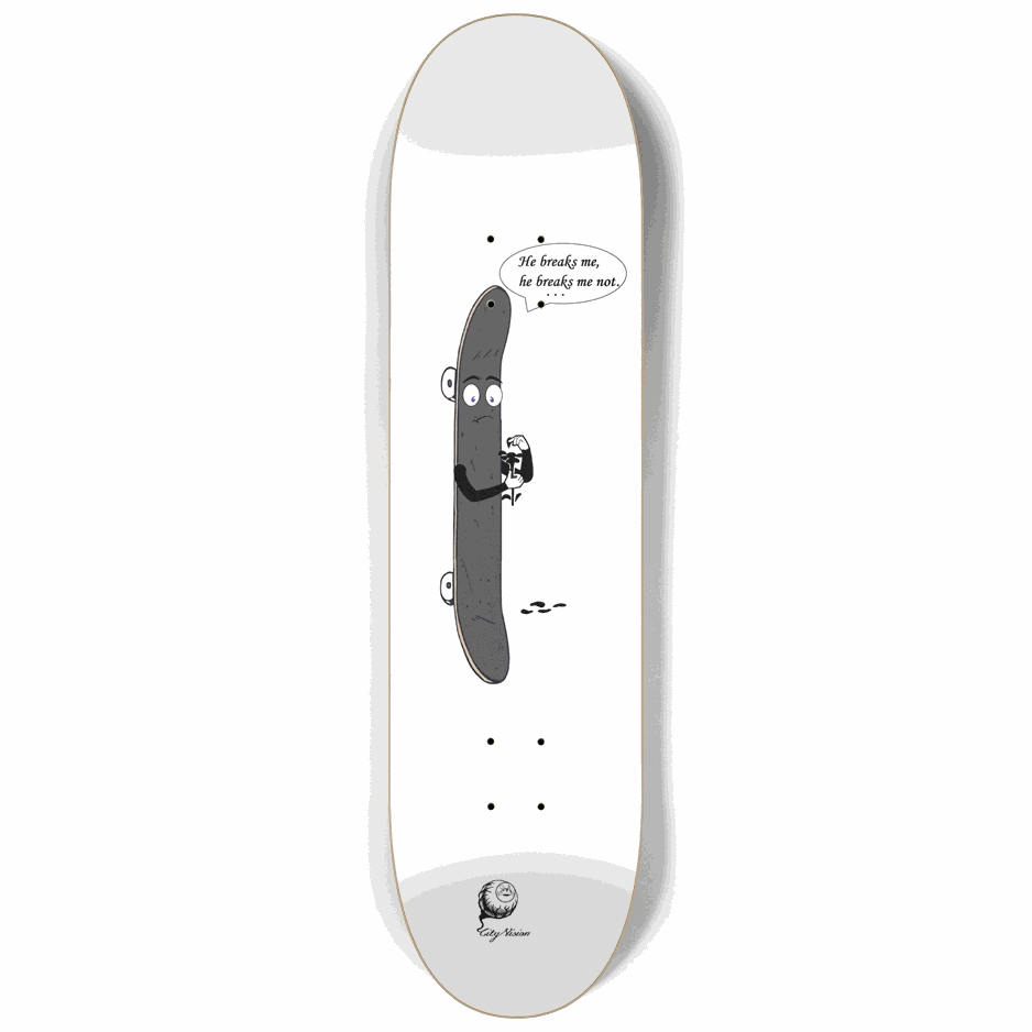 He Breaks Me 8.25 City Vision Skateboards City Vision Skateboards 8.25