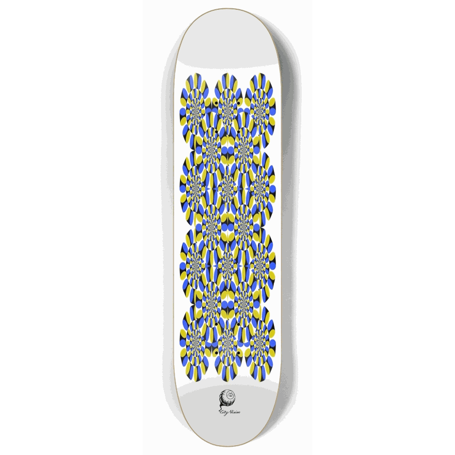 Skateboard - Illusion 8.00 by City Vision Skateboards (8.00)