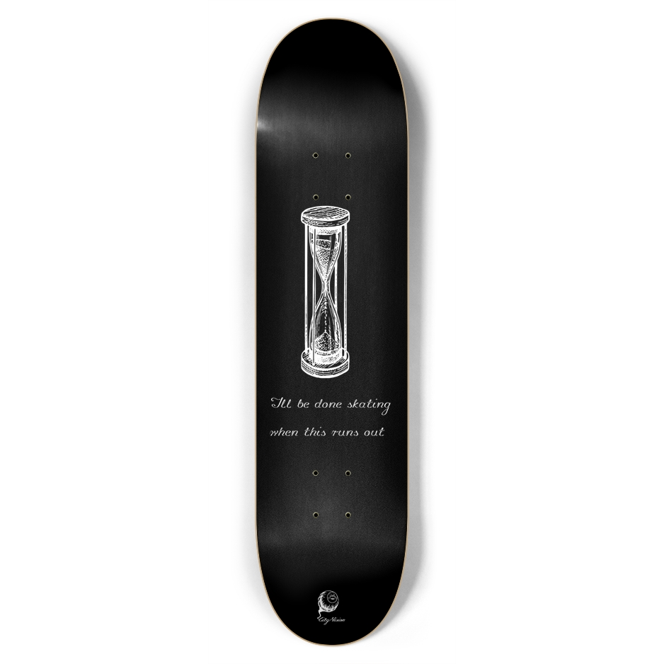 Hour Glass Black 7.75