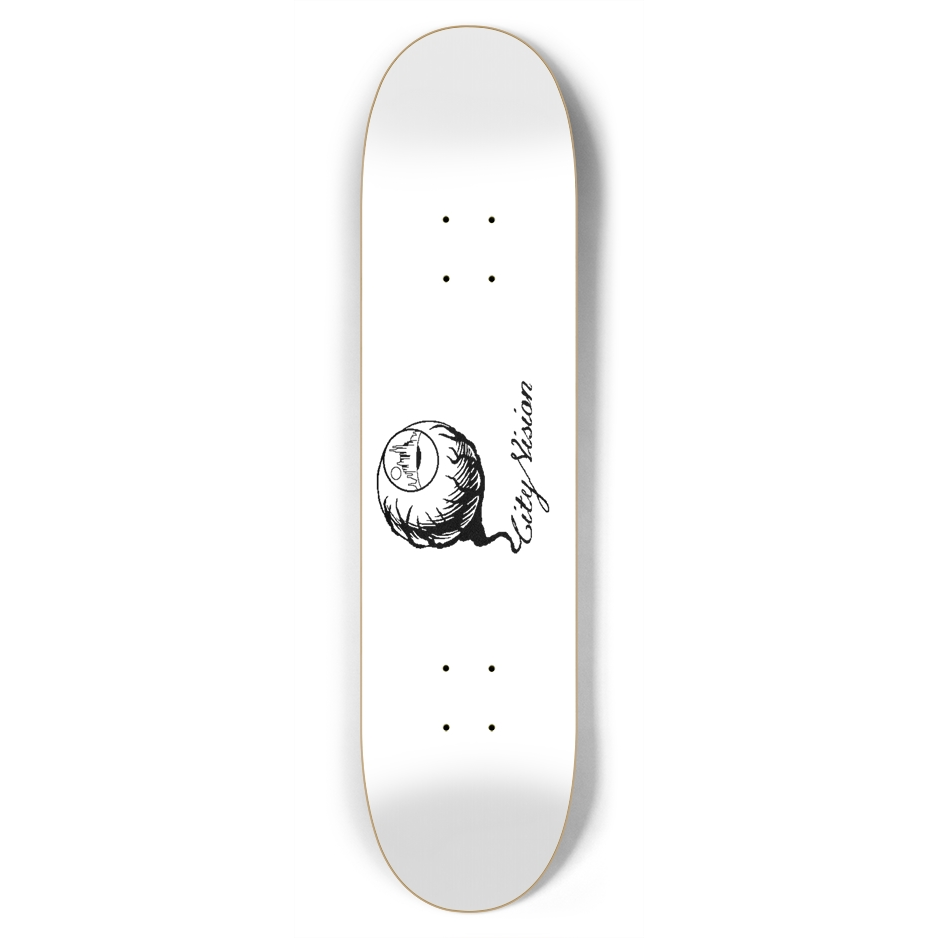White and Black Logo 7.75