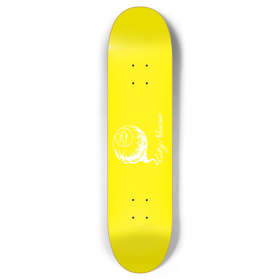 Yellow and White Logo 7.87