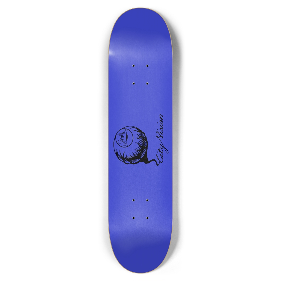 Blue and Black Logo 7.75