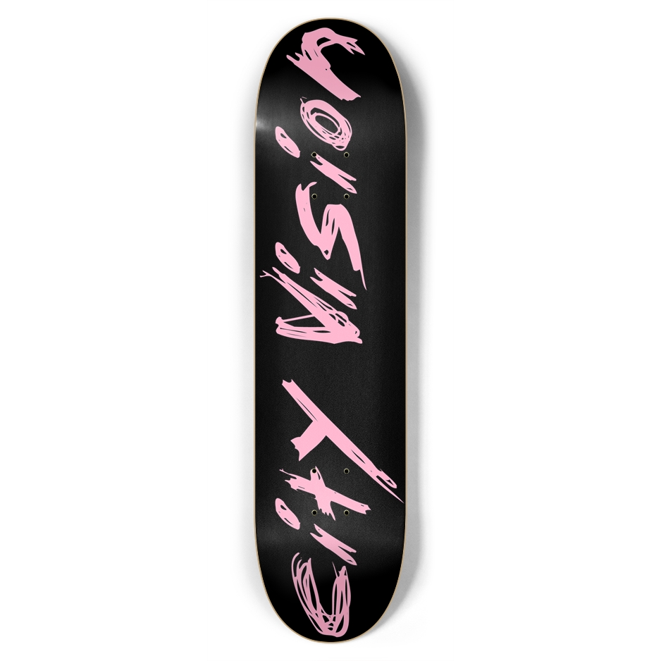 Black and Pink Name 7.75