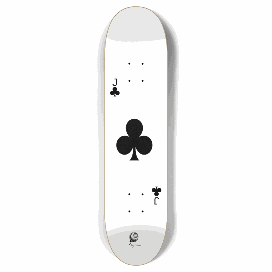 Jack of Clubs 7.87 City Vision Skateboards City Vision Skateboards 7.87