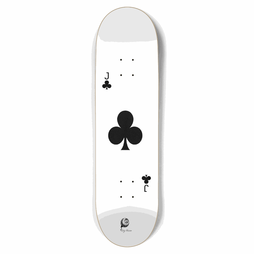 Jack of Clubs 8.75 City Vision Skateboards City Vision Skateboards 8.75