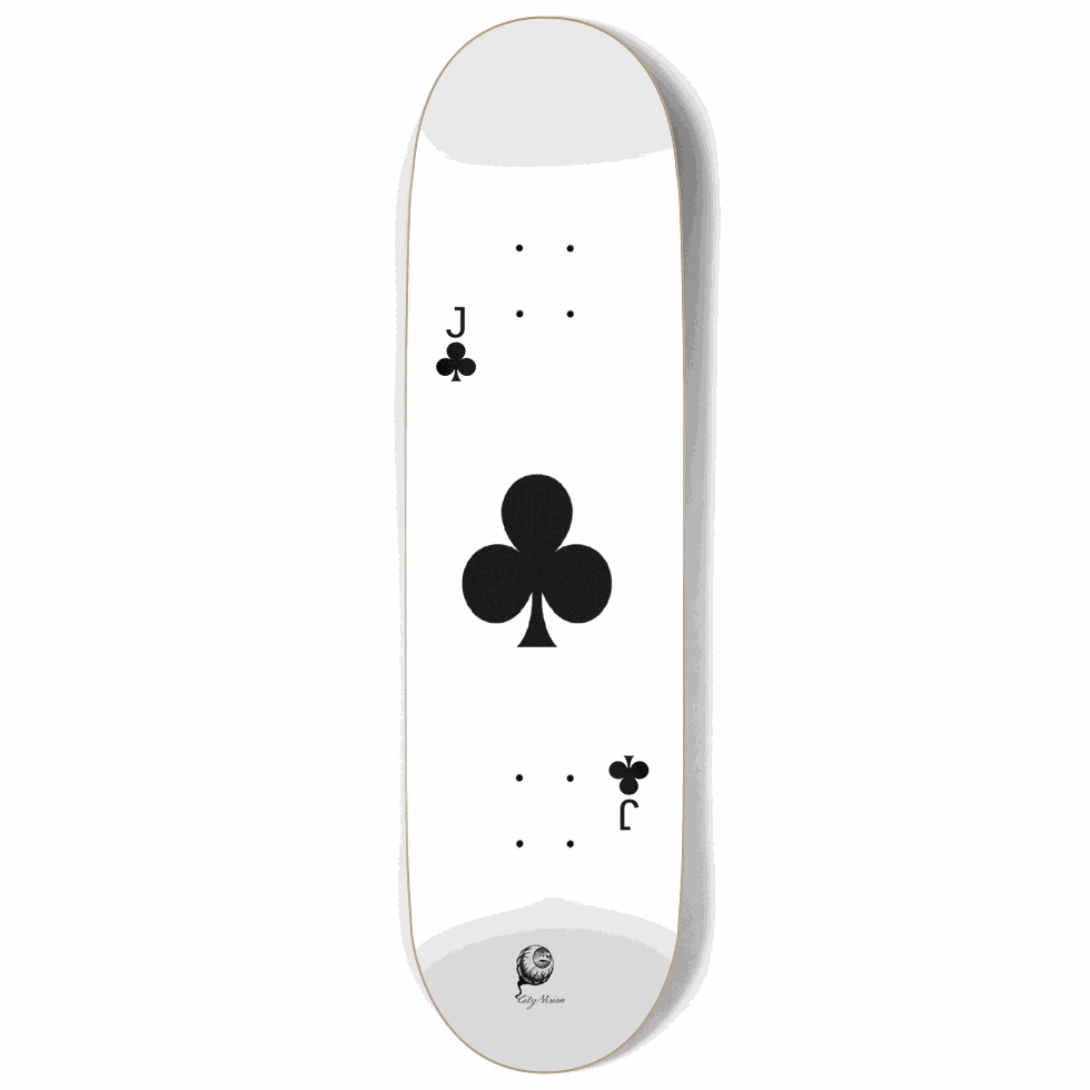Jack of Clubs 9.00 City Vision Skateboards City Vision Skateboards 9.00