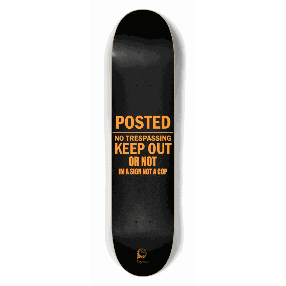 Keep Out 7.50 City Vision Skateboards