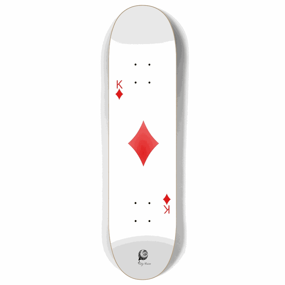King of Diamonds 8.00 City Vision Skateboards City Vision Skateboards 8.00