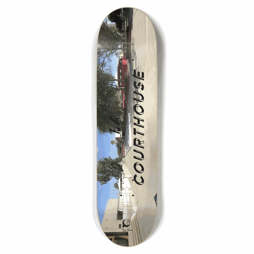 LA Courthouse (Los Angeles) 8.50 City Vision Skateboards City Vision Skateboards 8.50 Parks