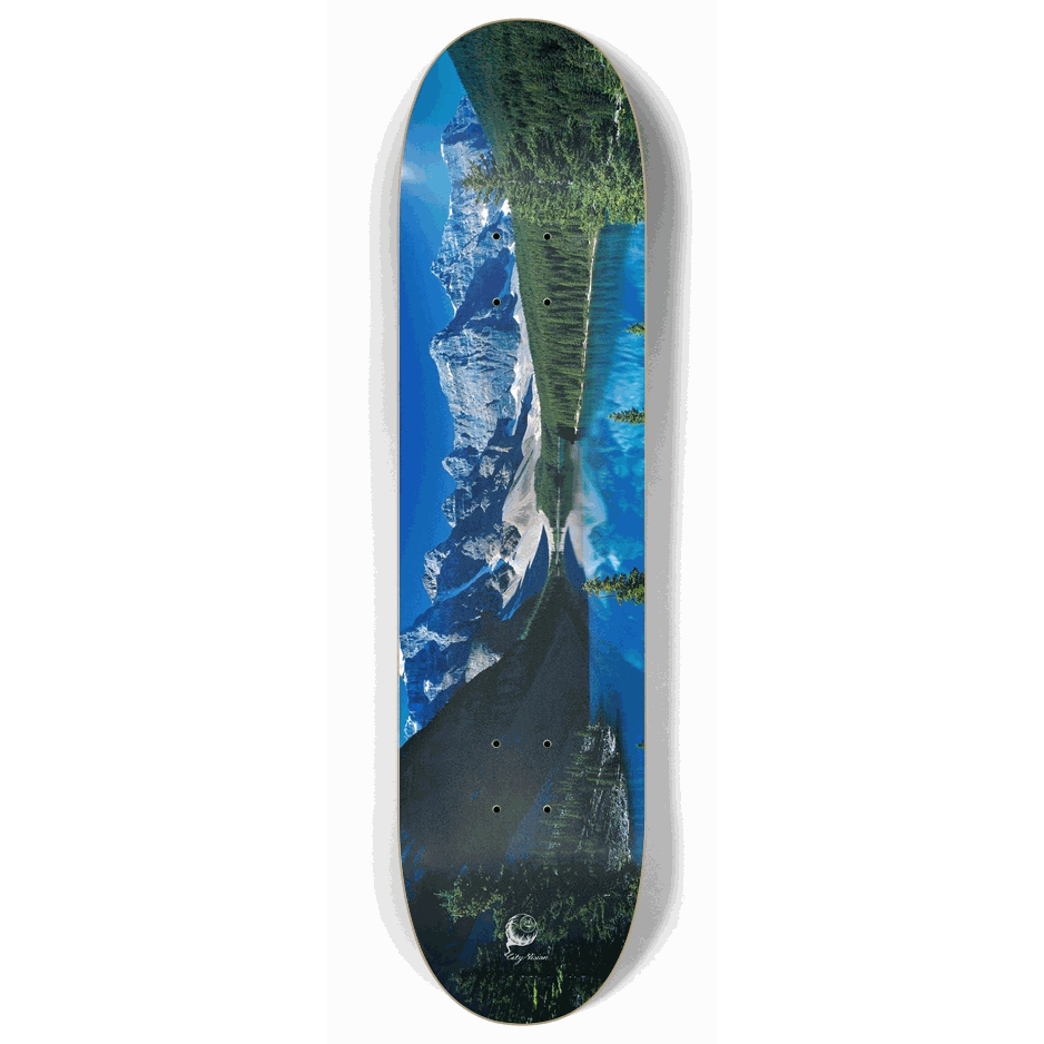 Skateboard - Moraine Lake 8.00 by City Vision Skateboards (8.00, Artistic)