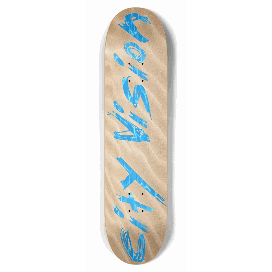 Name Beach 7.75 City Vision Skateboards