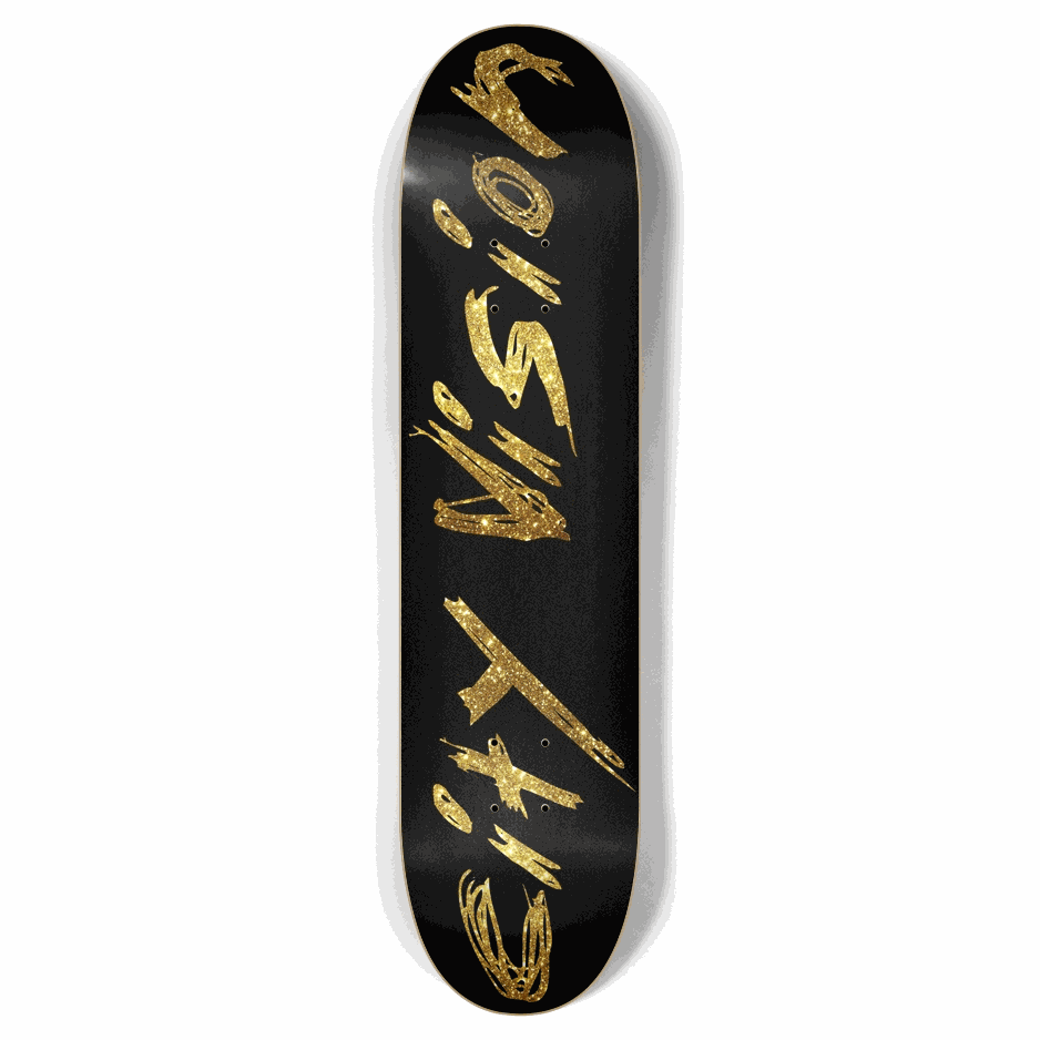 Name Gold Glitter 7.87 City Vision Skateboards