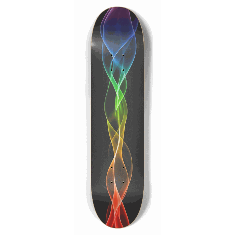 Neon Holographic 7.62 City Vision Skateboards