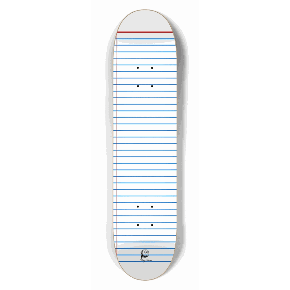 Paper 7.50 City Vision Skateboards