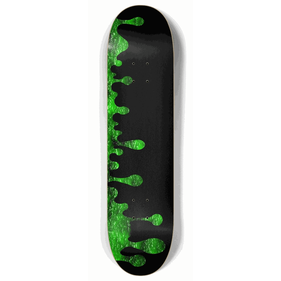 Skateboard - Slime 8.00 by City Vision Skateboards (8.00)