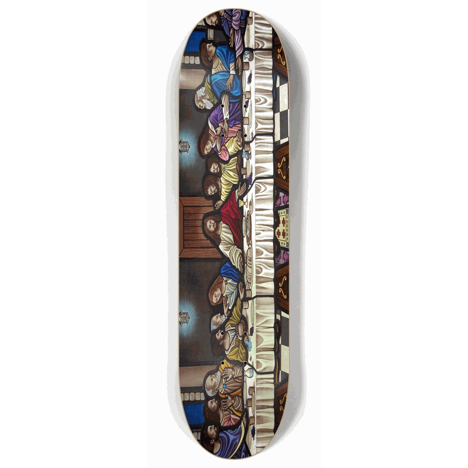 Skateboard - The Last Supper 8.00 by City Vision Skateboards (8.00)