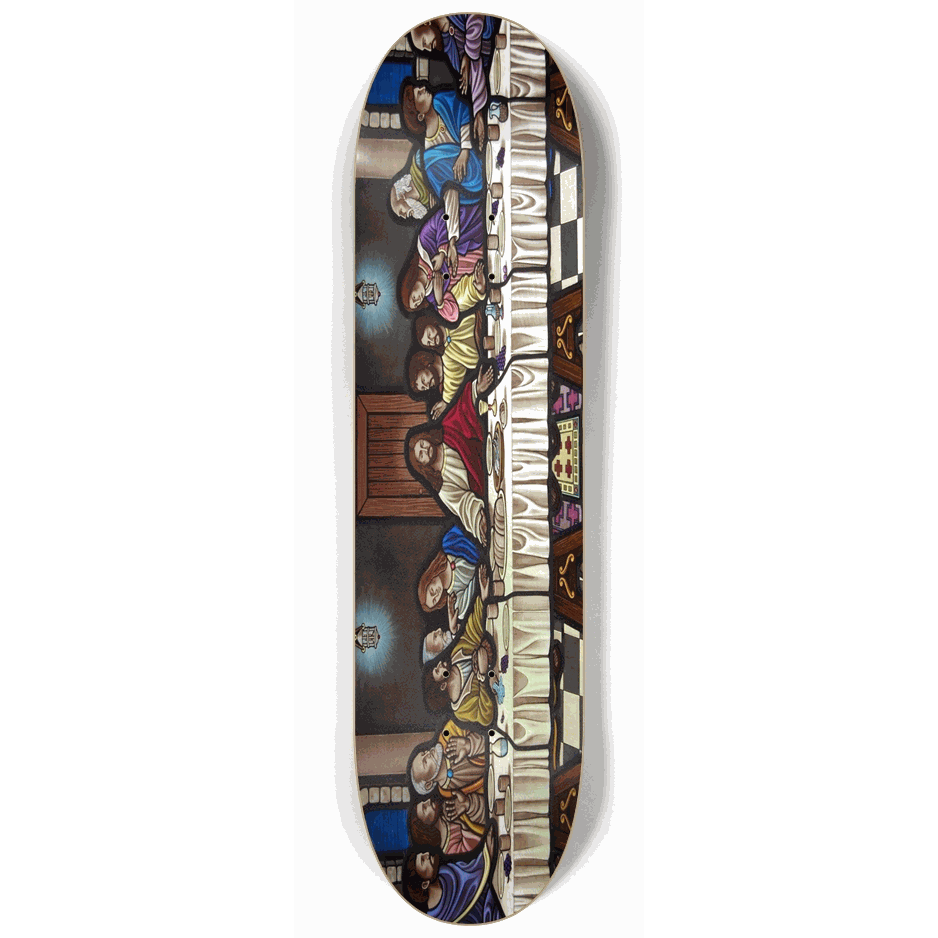 The Last Supper 8.25 City Vision Skateboards