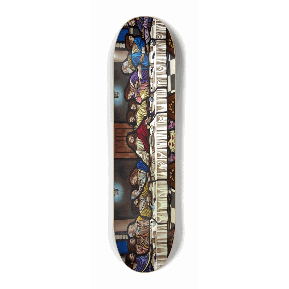 The Last Supper Mini 7.25 City Vision Skateboards