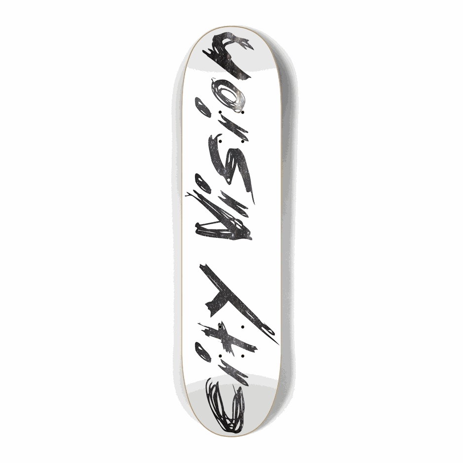 White and Stars Name Mini 7.25 City Vision Skateboards City Vision Skateboards 7.25