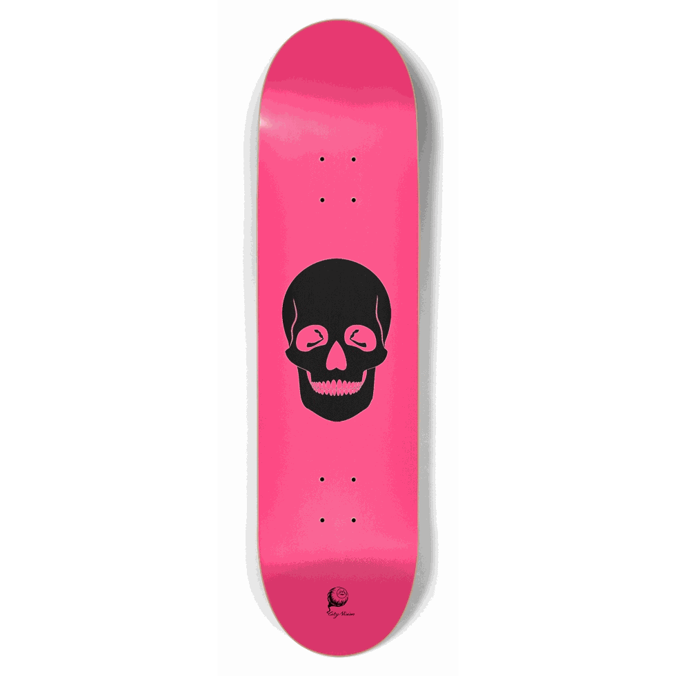 Hot Pink Skull 8.50 City Vision Skateboards