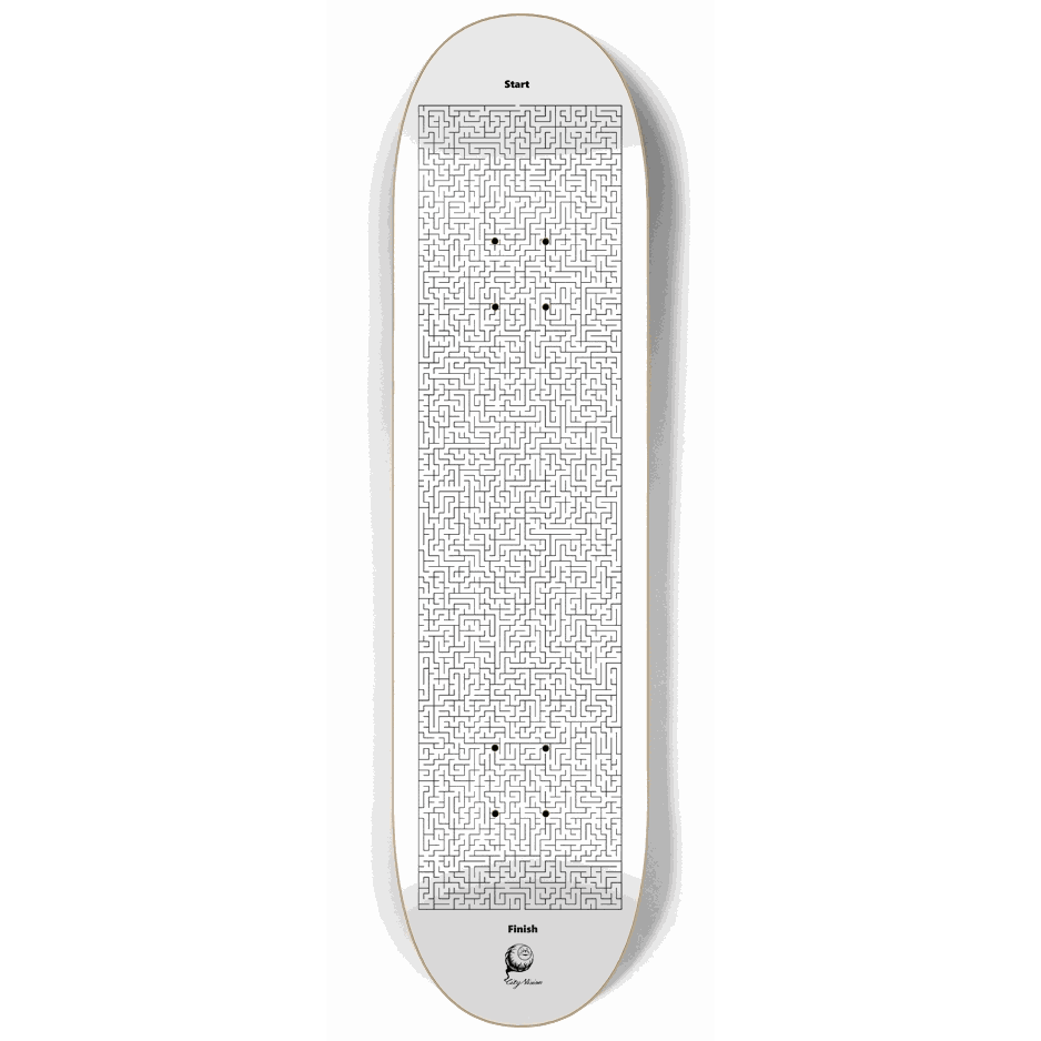 Maze 8.25 City Vision Skateboards