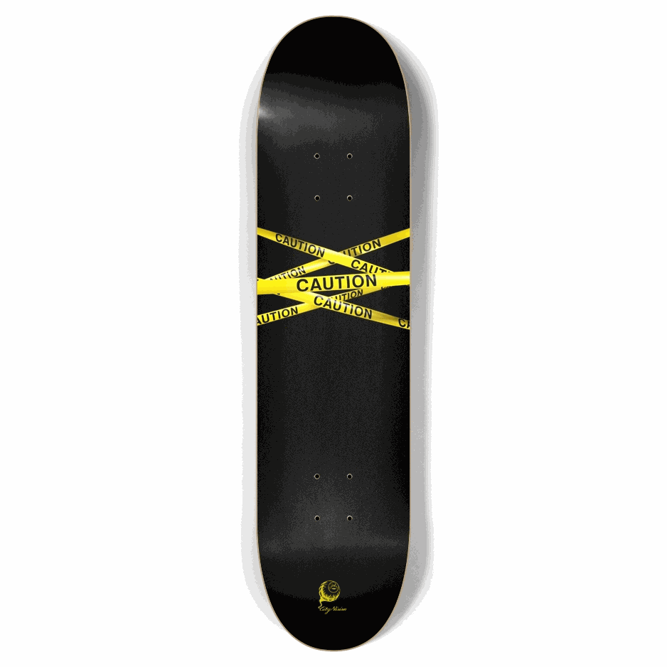 8-1/4 Inch City Vision Skateboards 8-1/4 Inch