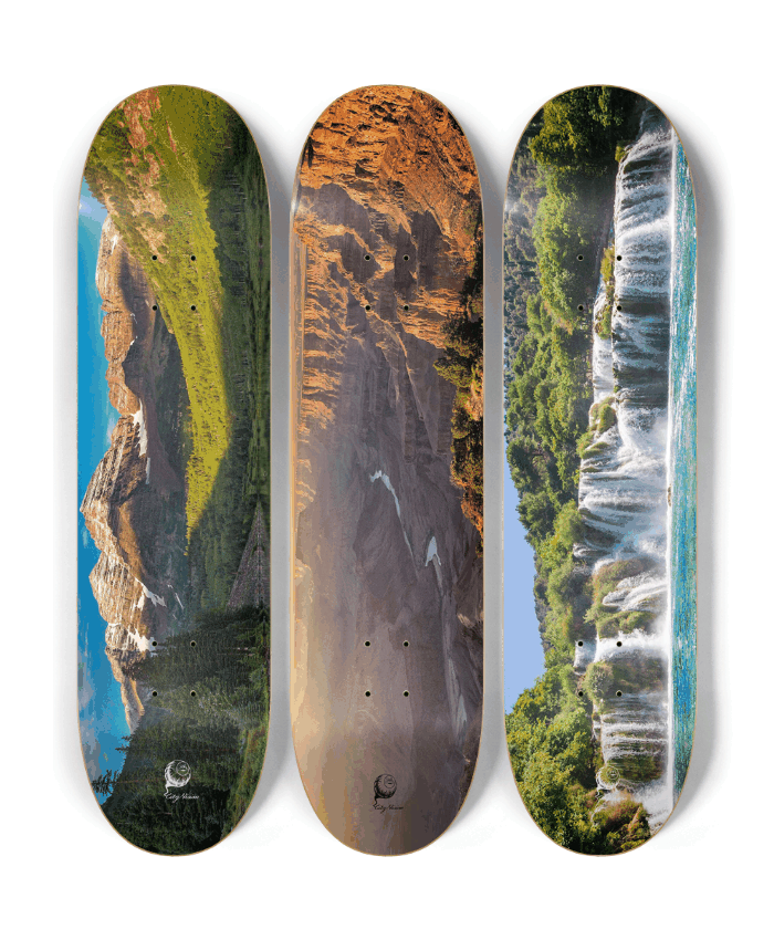 Artistic City Vision Skateboards Artistic