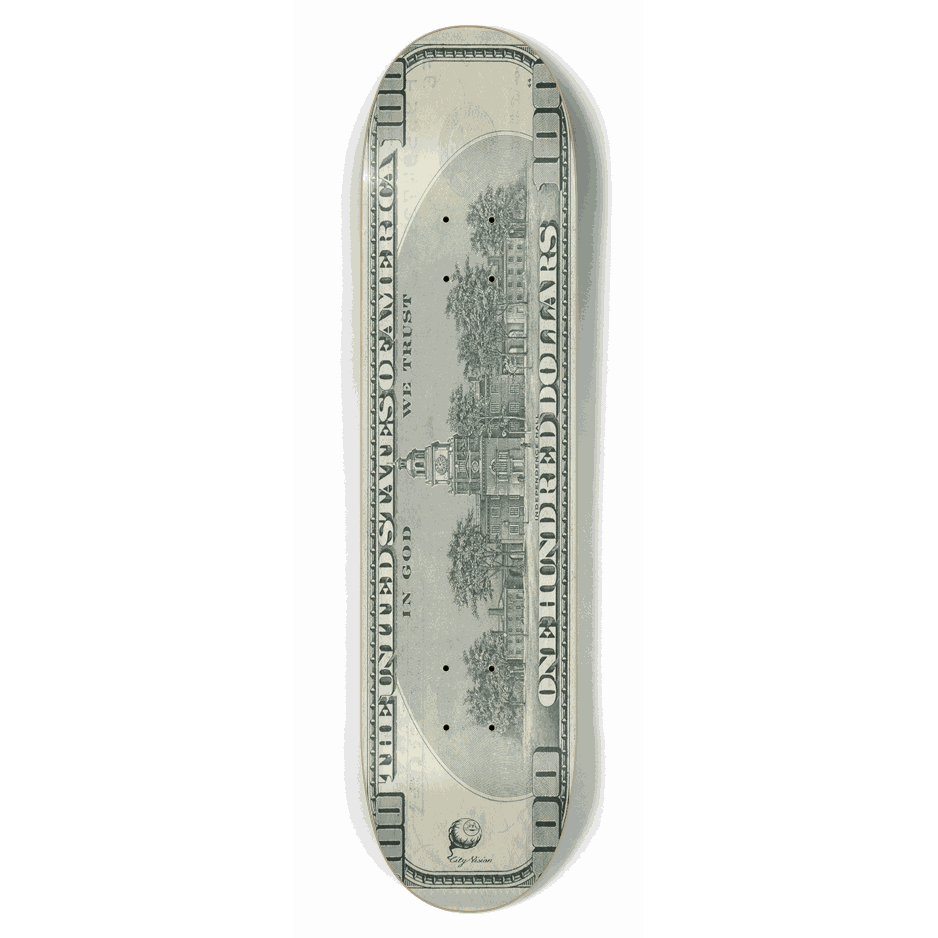 $100 7.75 City Vision Skateboards