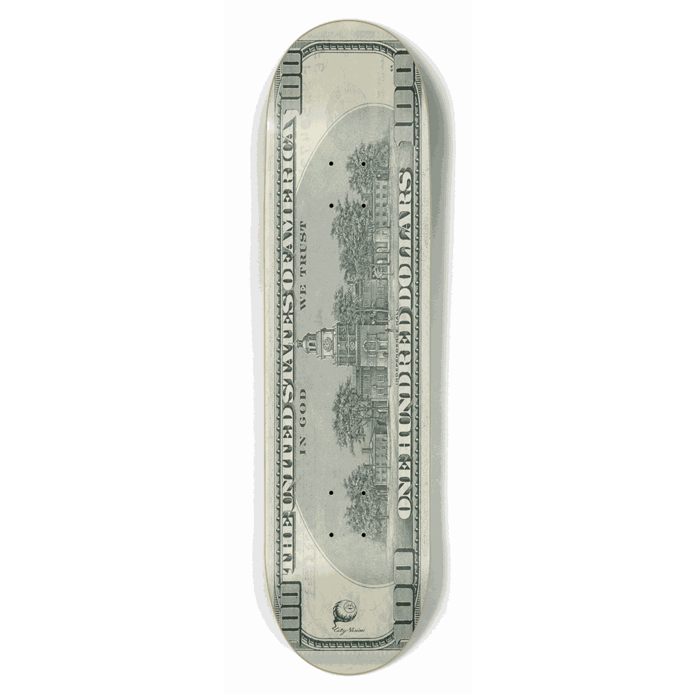 $100 8.50 City Vision Skateboards