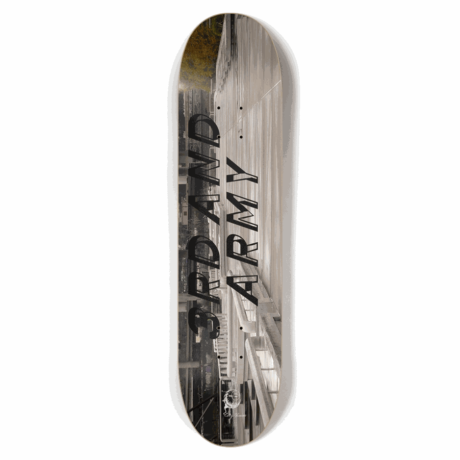 3rd & Army (San Francisco) 7.62 City Vision Skateboards
