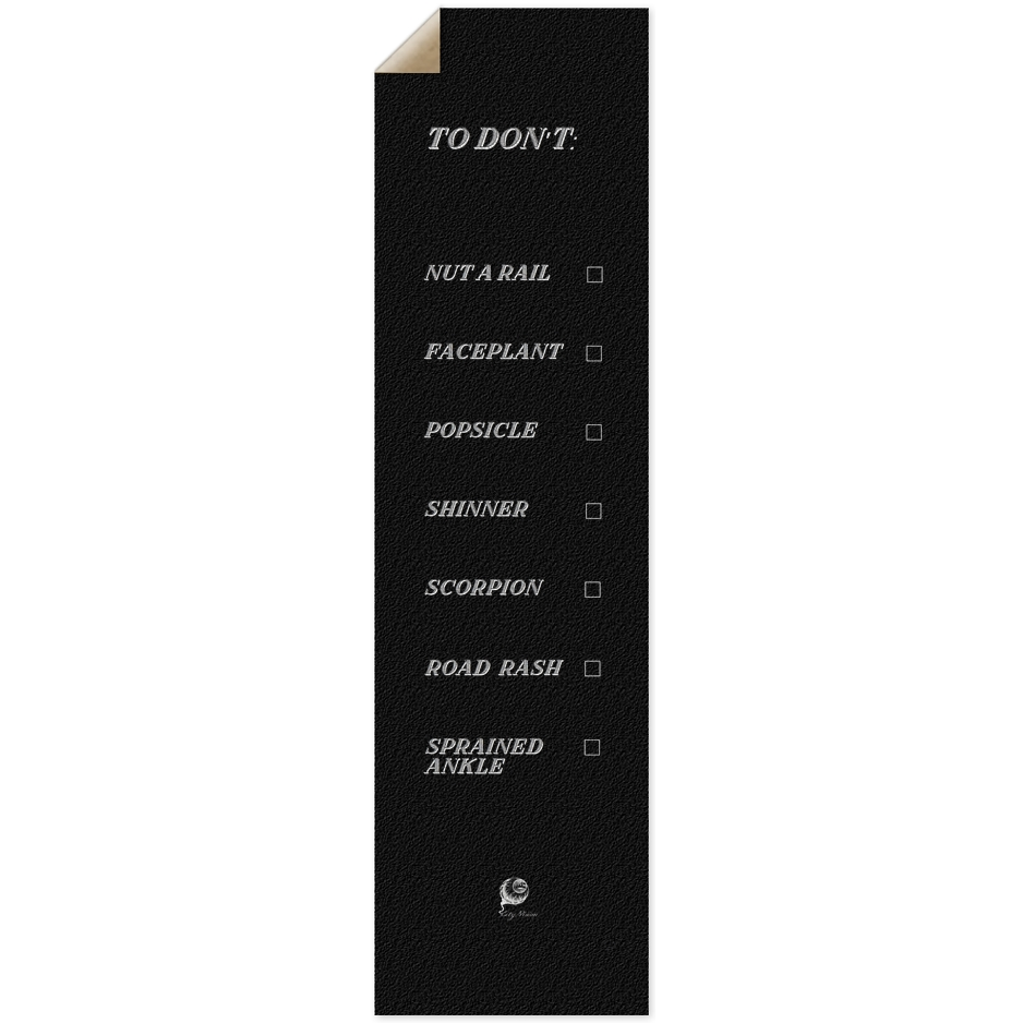 To Don't List Griptape