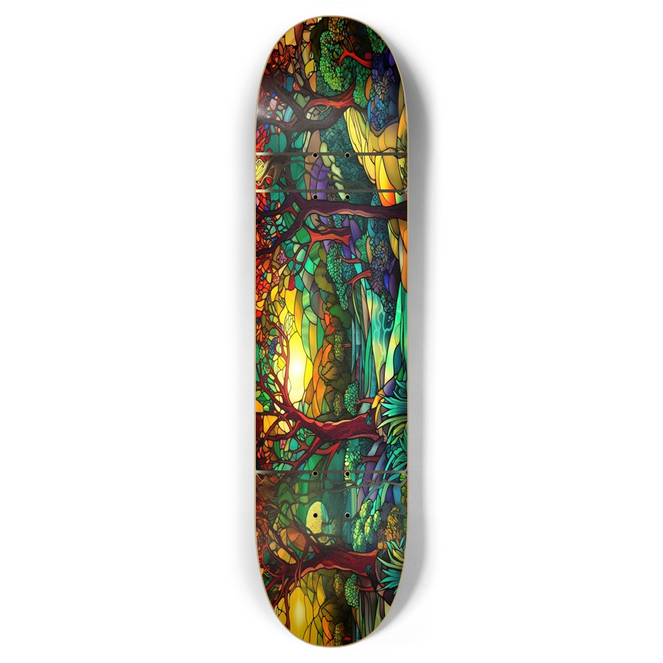 Landscape Stained Glass 7.87
