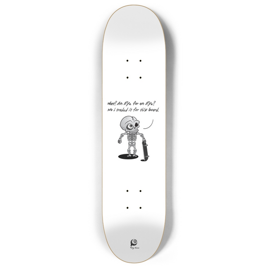 Skateboard - Eye For An Eye 8.00 by City Vision Skateboards (8.00)