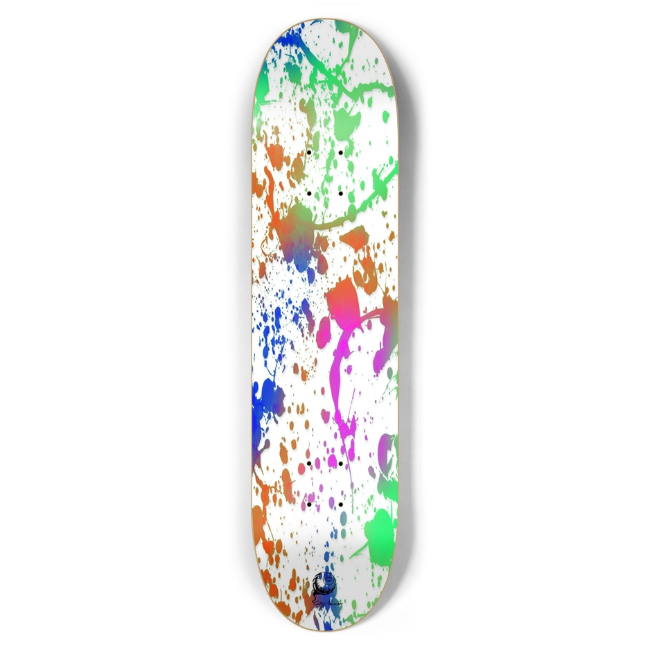 Splatter Paint White 7.62