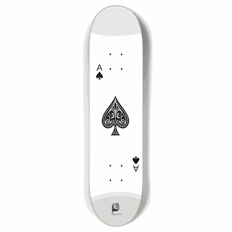 Ace of Spades 7.87 City Vision Skateboards