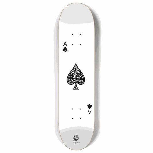 Skateboard - Ace of Spades 8.00 by City Vision Skateboards (8.00)