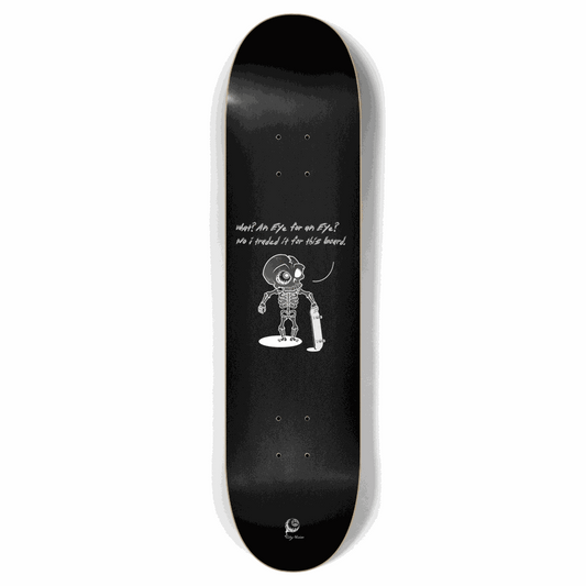 An Eye For An Eye Black 7.87 City Vision Skateboards